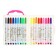 Flomasters of 18 colors "mouse", in a plastic penal pencil case, a ventilated cap