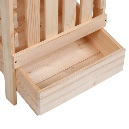 Box for vegetables, 30 × 40 × 50 cm, wooden, Greengo-4