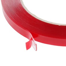 Adhesive tape Nova Bright-Fusion, transparent, bilateral, acrylic, 8 mm x 5 m