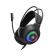 Marvo H8325 headphones, game, full -size, microphone, USB + 3.5 mm, 2 m, RGB, black
