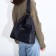 Lurch bag with lightning, 2 external pockets, blue color
