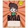 Notebook of 12 sheets in the roasting line "Vlad A4", cover coated cardboard, rounded angles, block 65 g/m2, mix