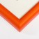 Photo frame plastic "Rainbow" 21x30 cm, orange