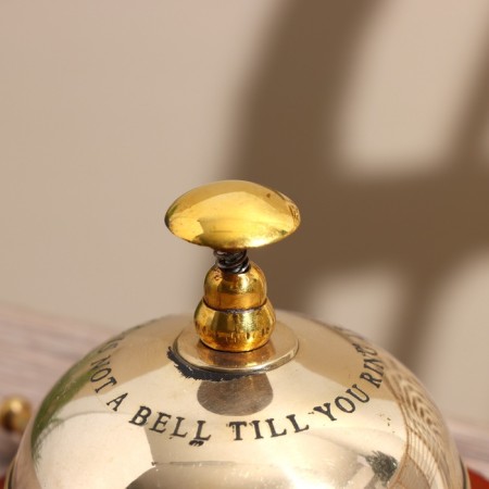 Trecking call "SHAT" brass 15 cm-2