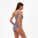 Female women's swimming trunks are high, gray color, size 44