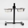 Adjustable stand 28 cm with 2 bowls of 400 ml