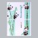 Sticker Plastic Interior Color Rostomer "Panda on Bamboo" 50x70 cm