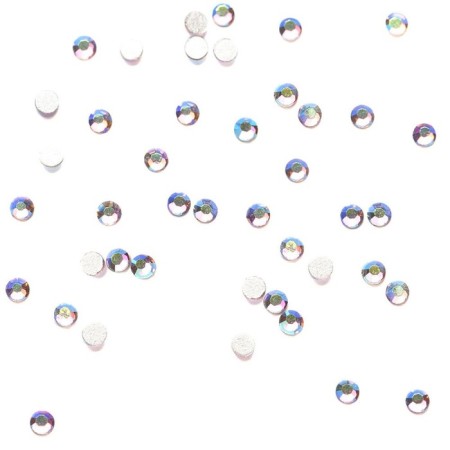 Rhinestones holographic TNL, No. 4 "Clover", 50 pcs