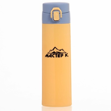 Water bottle, 380 ml, Master K, 21.8 x 6.6 cm, glass