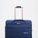 Big suitcase 28 ", a lightning department, code castle, 3 wheels, 2 external pockets, blue color
