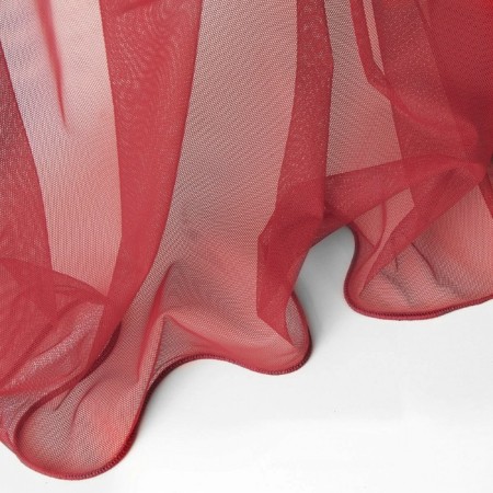 Tulle "grick", size 500x270 cm, burgundy color-2