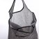 Household bag without fastening, black color