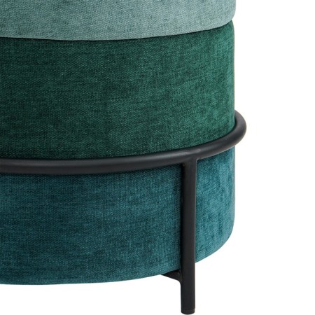Norunn Puff, 480 × 480 × 450 mm, Shenill, green color-5