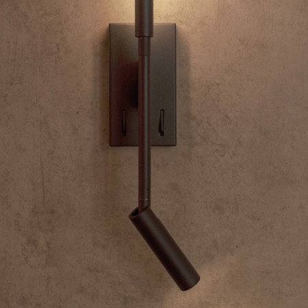 Wall lamp Mantra Torch, LED, 410+210LM, 3000K, 93x70x554 mm, matte black color-5