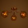 Armand chandelier 3x40W E27 Gold 52x52x20cm Ritter