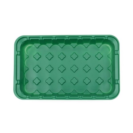 Mini-Pirate for seedlings, 35.5 × 22 × 11 cm, inserts (28 pcs.) For tablets for seedlings d = 4 cm, Greengo-4