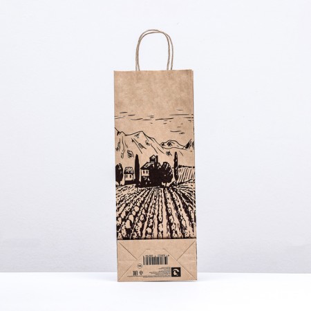 Paper package, craft 80 g/m2 39 x 15 x 8 cm "Provence"-1