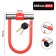 Dream Bike bicycle castle, U-shaped, 130x195 mm, red color