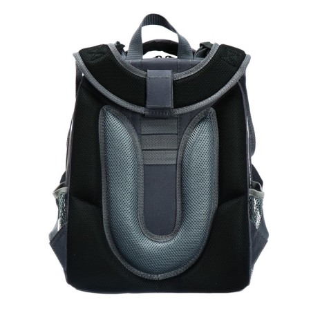 School backpack 38 x 30 x 16 cm, ergonomic back, Stavia "Auto", brown-5