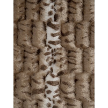 Buenas noches blanket, size 160x220 cm, beige color-4
