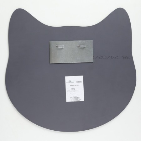 Wall mirror, 50x53 cm, with 1 plate-2