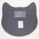 Wall mirror, 50x53 cm, with 1 plate