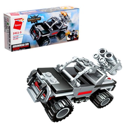 Designer military zone "Battle Transport", 8 types, mix-2