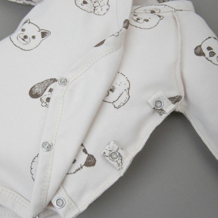 Body Children's Kinderlitto "Soft Cotton", with a long sleeve, height 62-68 cm, 3 pcs-6