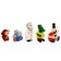 Set of rubber toys "Aibolit"