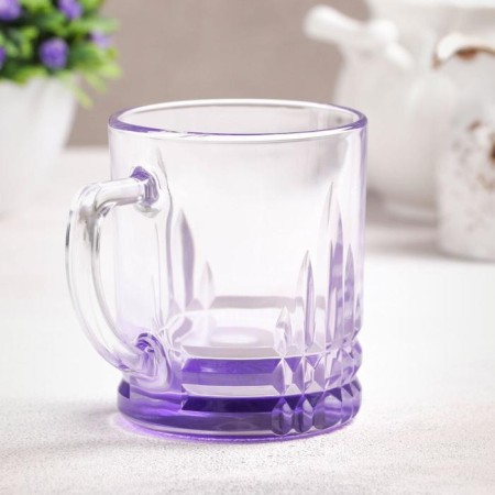 Glass Glass "Jam", 280 ml, purple color-1