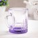 Glass Glass "Jam", 280 ml, purple color