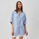 Women's shirt Minaku: Casual Collection Blue color, river 46