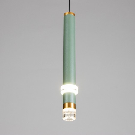 Suspension lamp "Regent" LED 5W 4000k Green 3.3x3.3x30-130cm