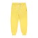 Pants for girls, height 134 cm, yellow color