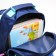 School backpack with an ergonomic back, 37x26x15 cm, cold heart