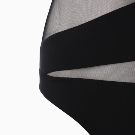 Women's swimsuit, black color, size 46 (42)-10