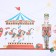 A set of curtains d/kitchen with grabbits "Nutcracker" 145x180cm-2 pcs., 100% p/e