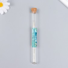 Needles metal for beads in a glass flask thin set 10 pcs Ø 0.45x120 mm 1.5x1.5x14 cm