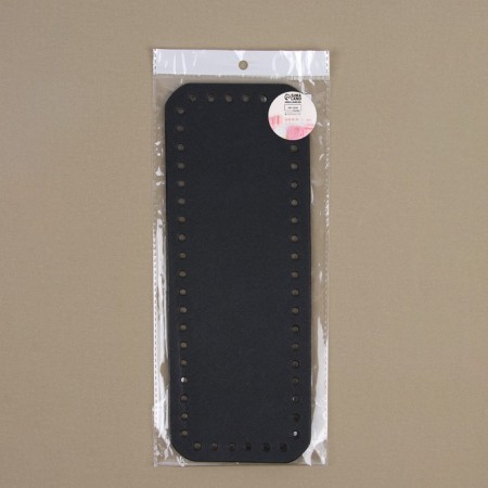 Donce for a bag, rectangular, 32 × 12 × 0.3 cm, black color-2