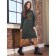 Women's dress Yesterday, size 48, Khaki color