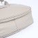 Load bag with zipper, external pocket, long belt, gray-beige color