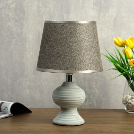 Table lamp 320617/1 E14 40W gray 19.5x19.5x32 cm Risalux
