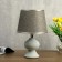 Table lamp 320617/1 E14 40W gray 19.5x19.5x32 cm Risalux
