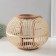 Summary tree on 1 candle "Ball from the vine" natural 18x36x28 cm