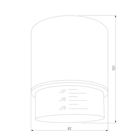 Lamp ceiling Elektrostandard, Cors Led 10 W, 100x81x81 mm, IP20, white color, silver-5