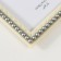 Photo frame plastic 13x18 cm "Gray pearls" rectangular 19x15 cm