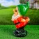 Garden figure "Dwarf with God's cow" 27x16cm