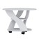 Journal table, 700 × 700 × 495 mm, white color