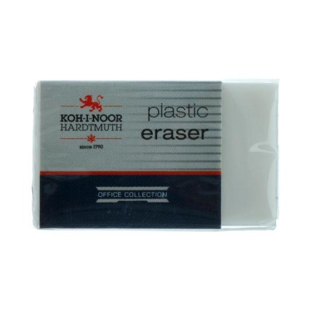 Lastik Koh-I-Noor 4770/80, plastic, white, in individual packaging-4