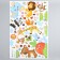 Interior plastic sticker "Glorious zoo" 60x90 cm